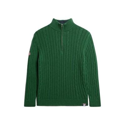 Dames rugby trui met truckerkraag superdry