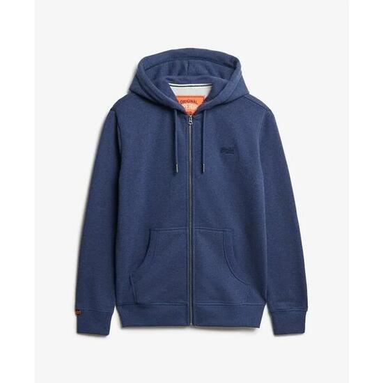 Sudadera con cremallera Superdry Essential para hombre - Azul Marino