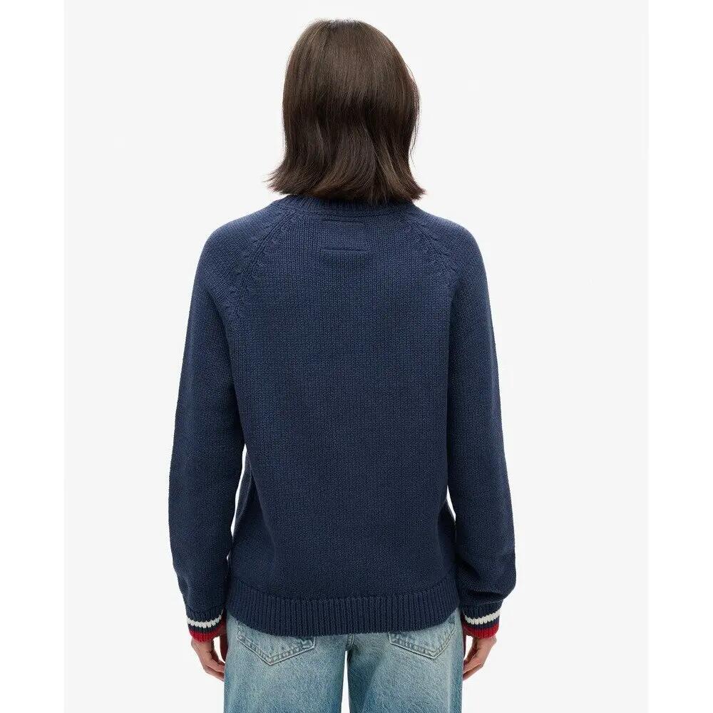Women's crew-neck sweater Superdry Americana 4/5