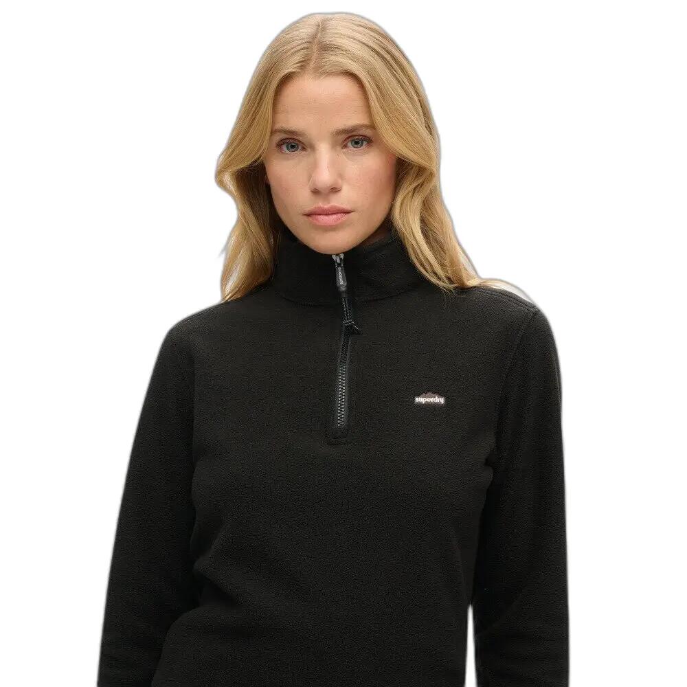 Pull polaire à demi-zip femme Superdry 4/4