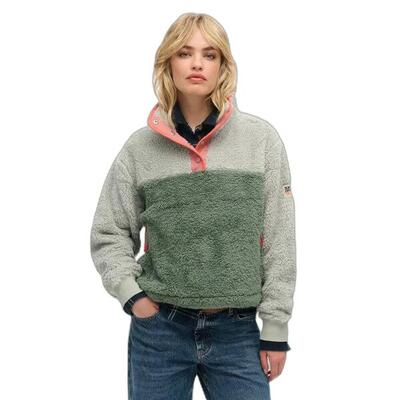 Damesfleece superdry mash up