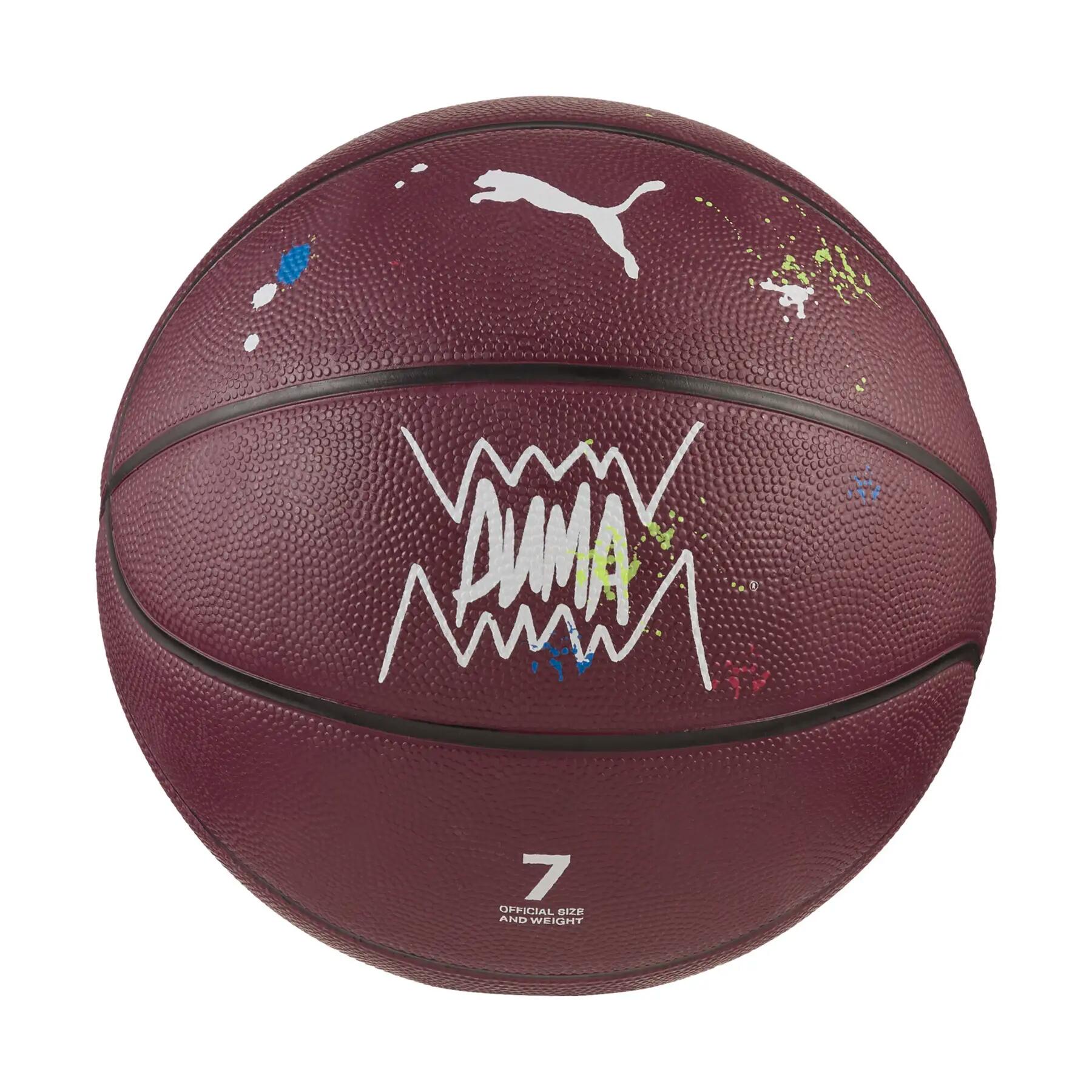 Piłka Puma TeamJaws Paint Basketball 1/2