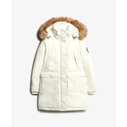 Parka z sztucznego futra damska Superdry Everest