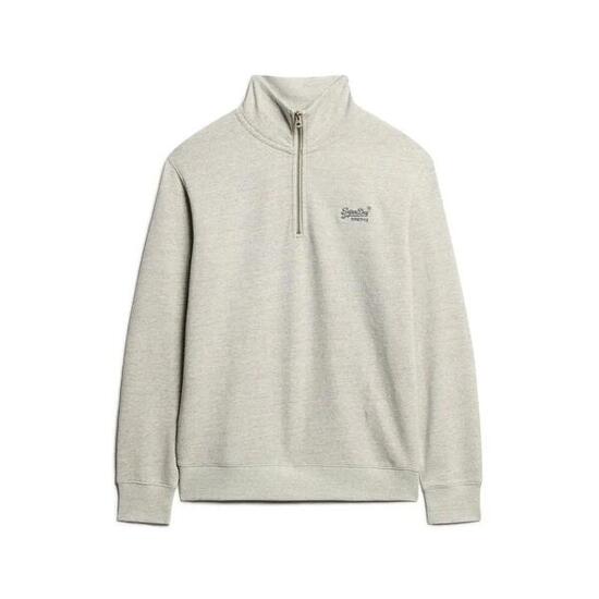Sweatshirt mit Reißverschlusskragen Superdry Essential Logo Henley