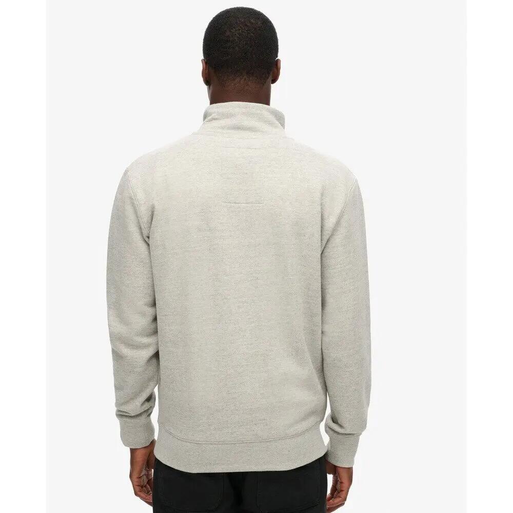 Sweatshirt com gola com fecho Superdry Essential Logo Henley 4/5
