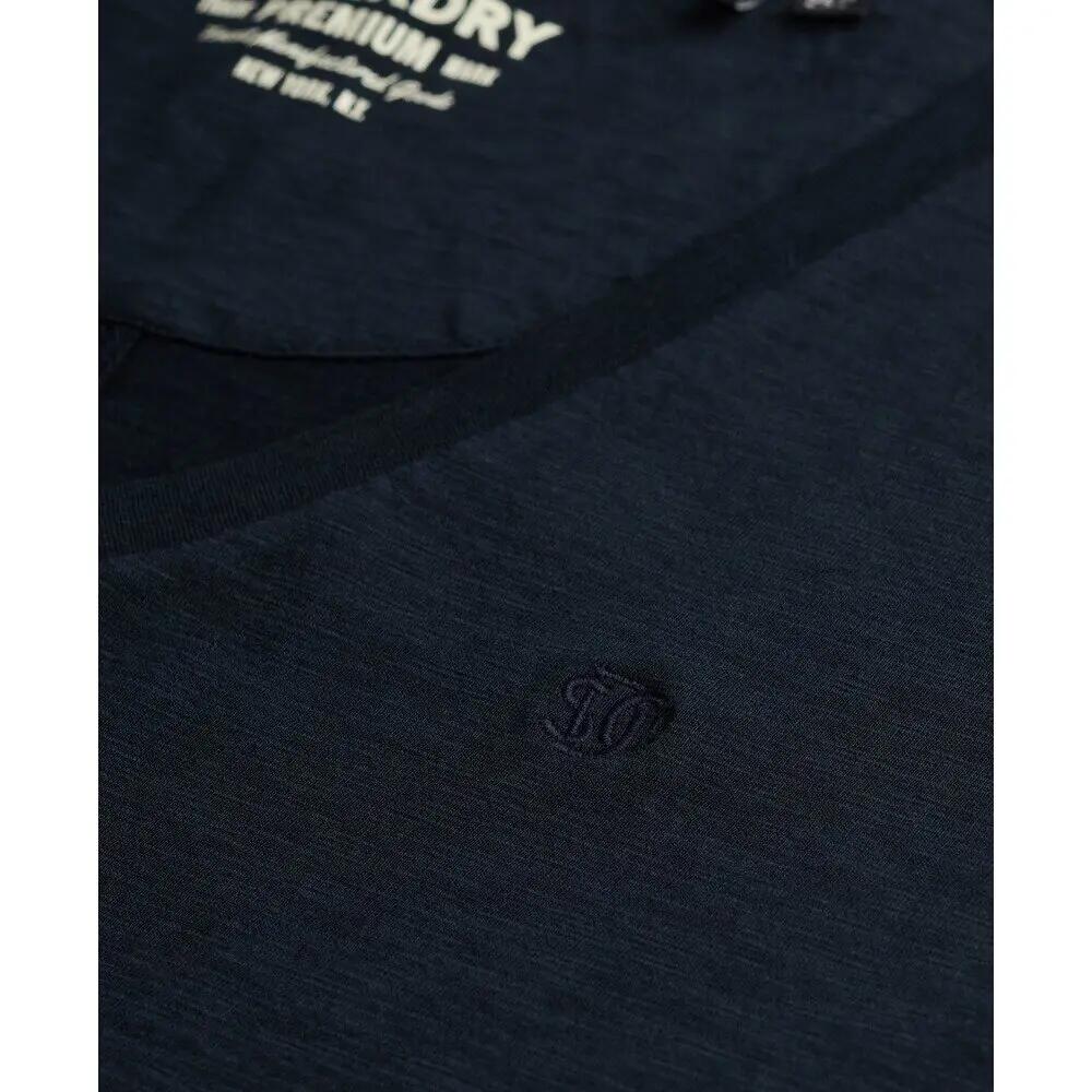 T-shirt col V femme Superdry Slub Emb de Studios 2/2