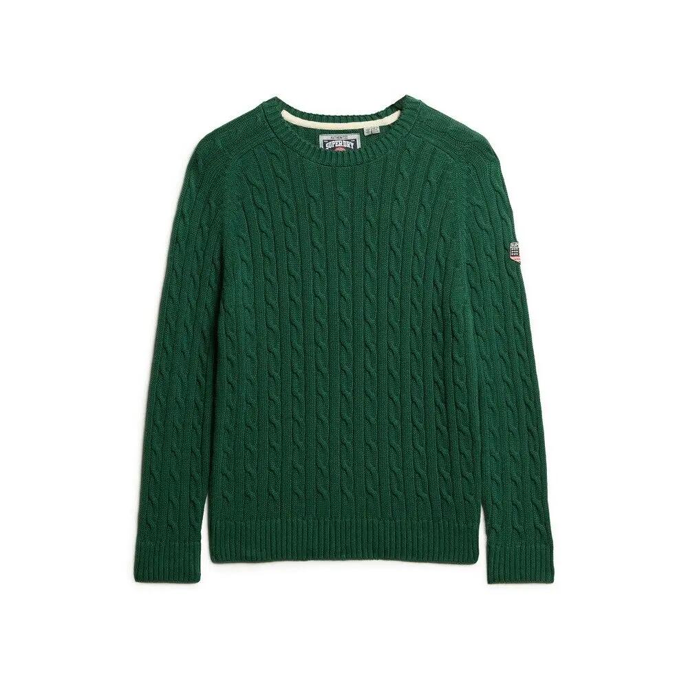 Chunky cable knit jumper women Superdry