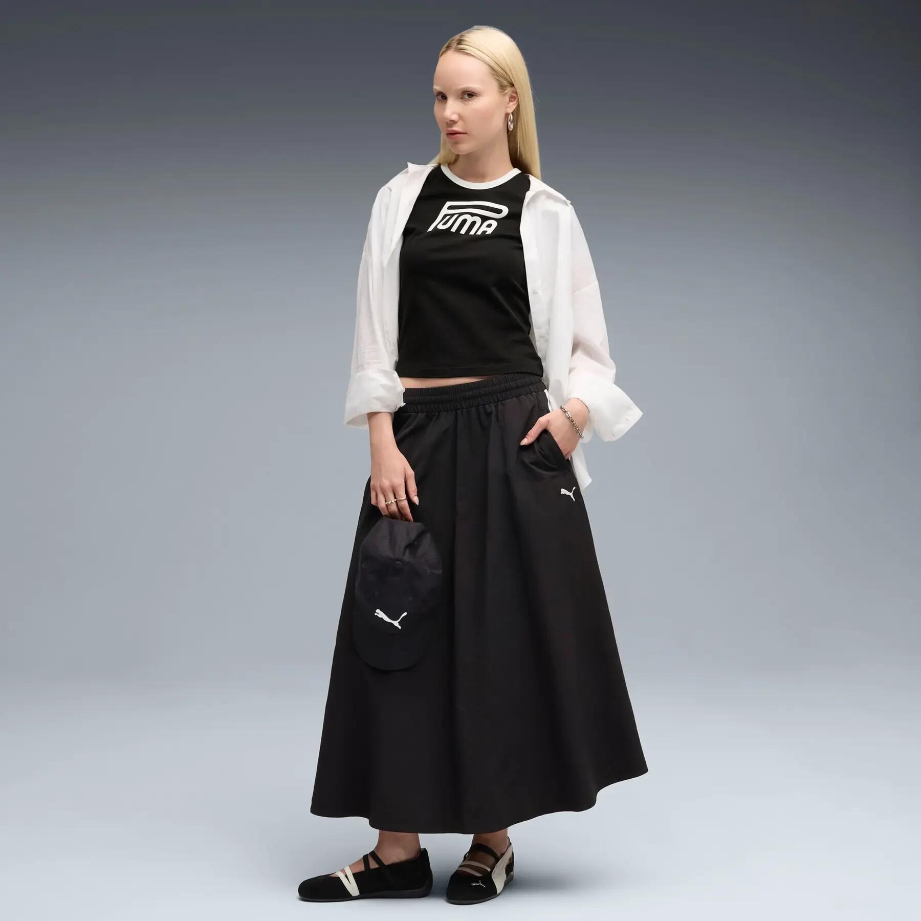 Saia feminina Puma T7 Midi 3/7