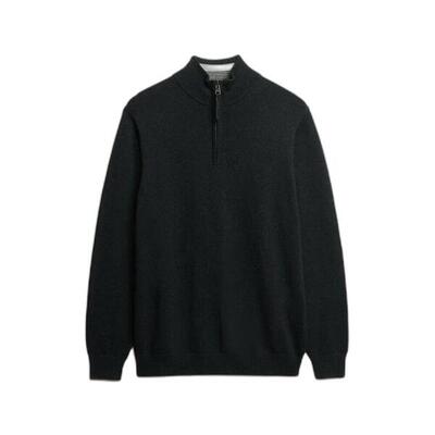 Katoenen trui met chauffeur kraag superdry essentials