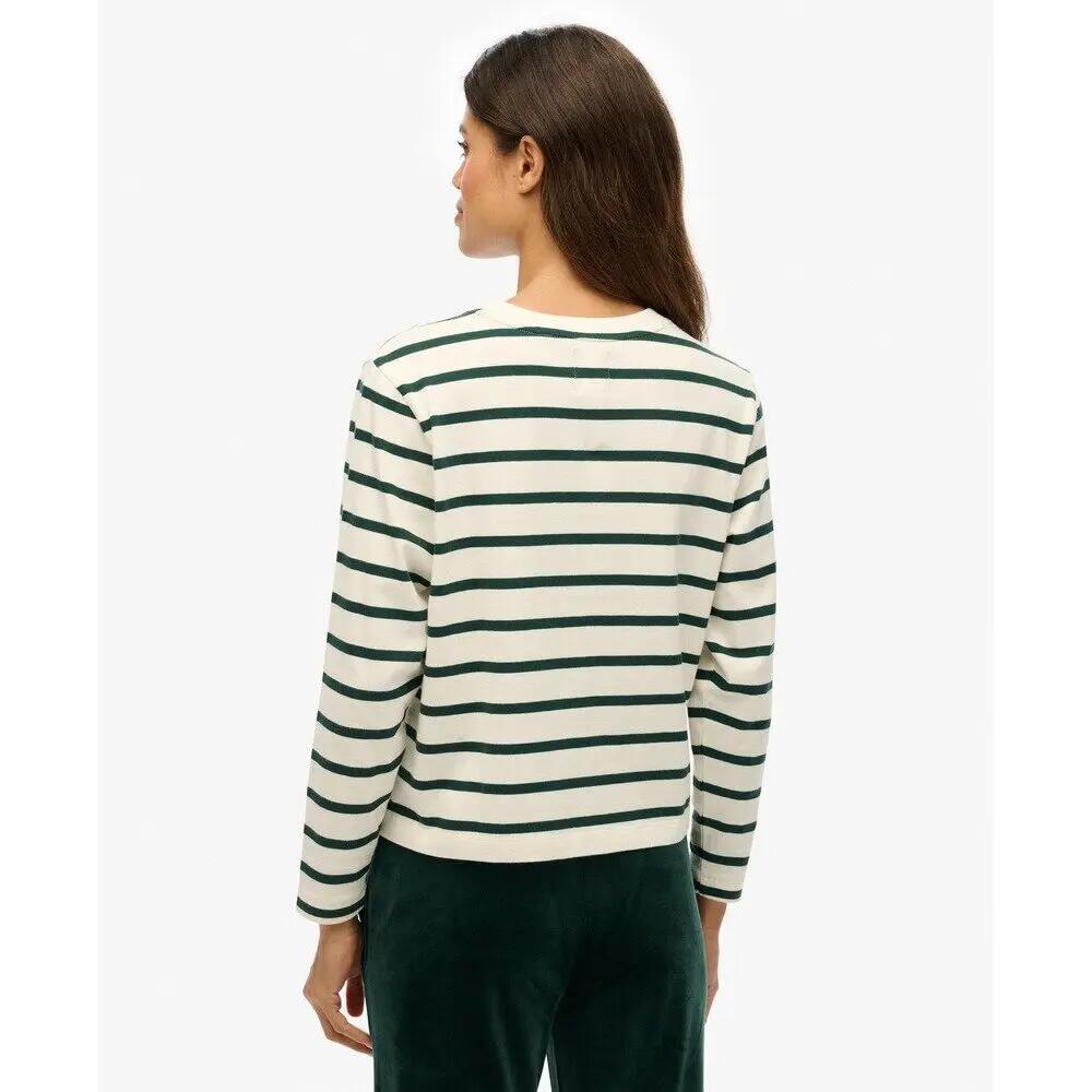 Striped women's sweatshirt Superdry Country Club 4/6