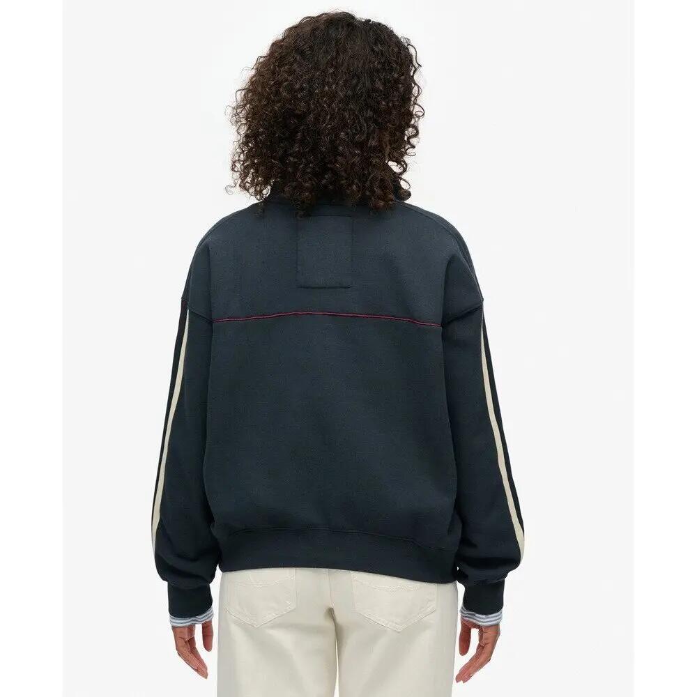 Pullover a collo tunisino donna Superdry Country Club Tape 3/5