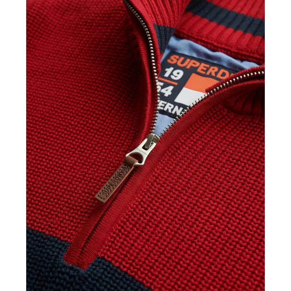 Pull rayé à col zippé Superdry Classic 6/6