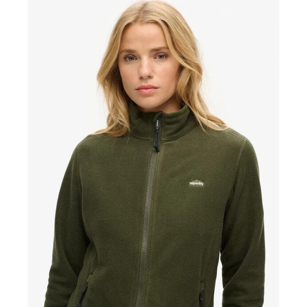 Damesfleece met rits Superdry 5/5