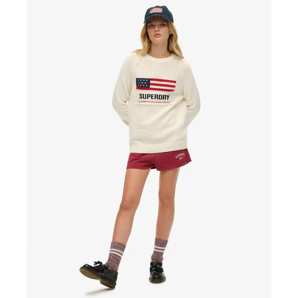Damen-Rundhalspullover Superdry Americana 3/6