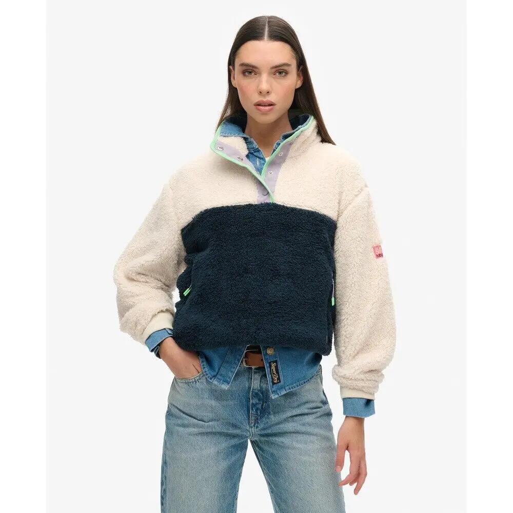 Polaire femme Superdry Mash Up 2/7