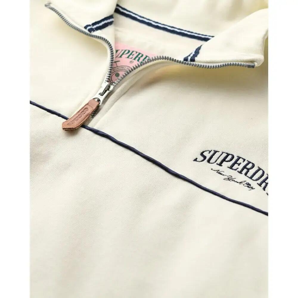 T-shirt met Tunesische kraag voor dames Superdry Country Club Tape 2/2