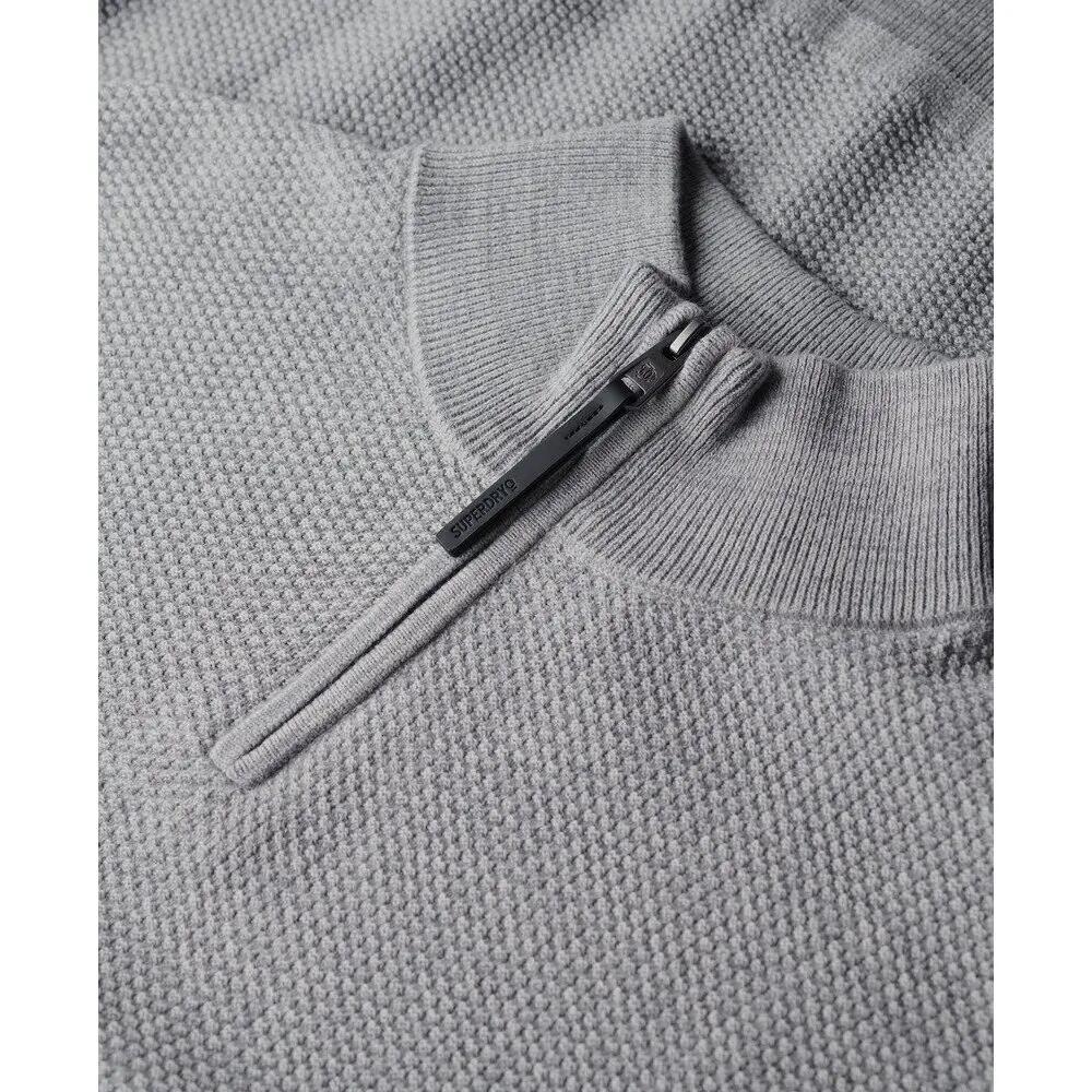 Pull texturé en coton à col camionneur Superdry 2/2