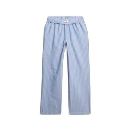 Pantalon élastique rayures femme Superdry