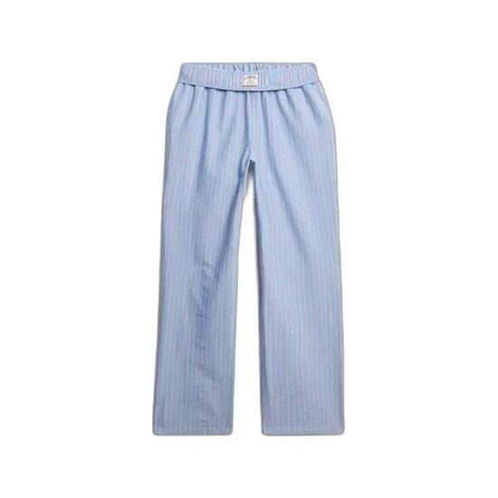 Pantalon élastique rayures femme Superdry