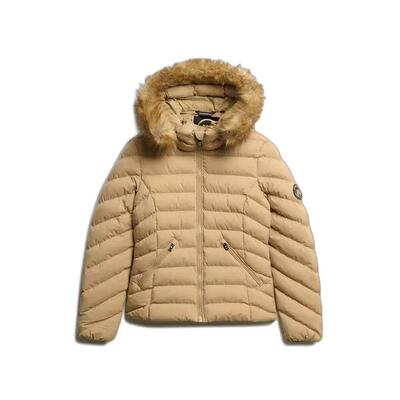 Damesjack met capuchon superdry fuji
