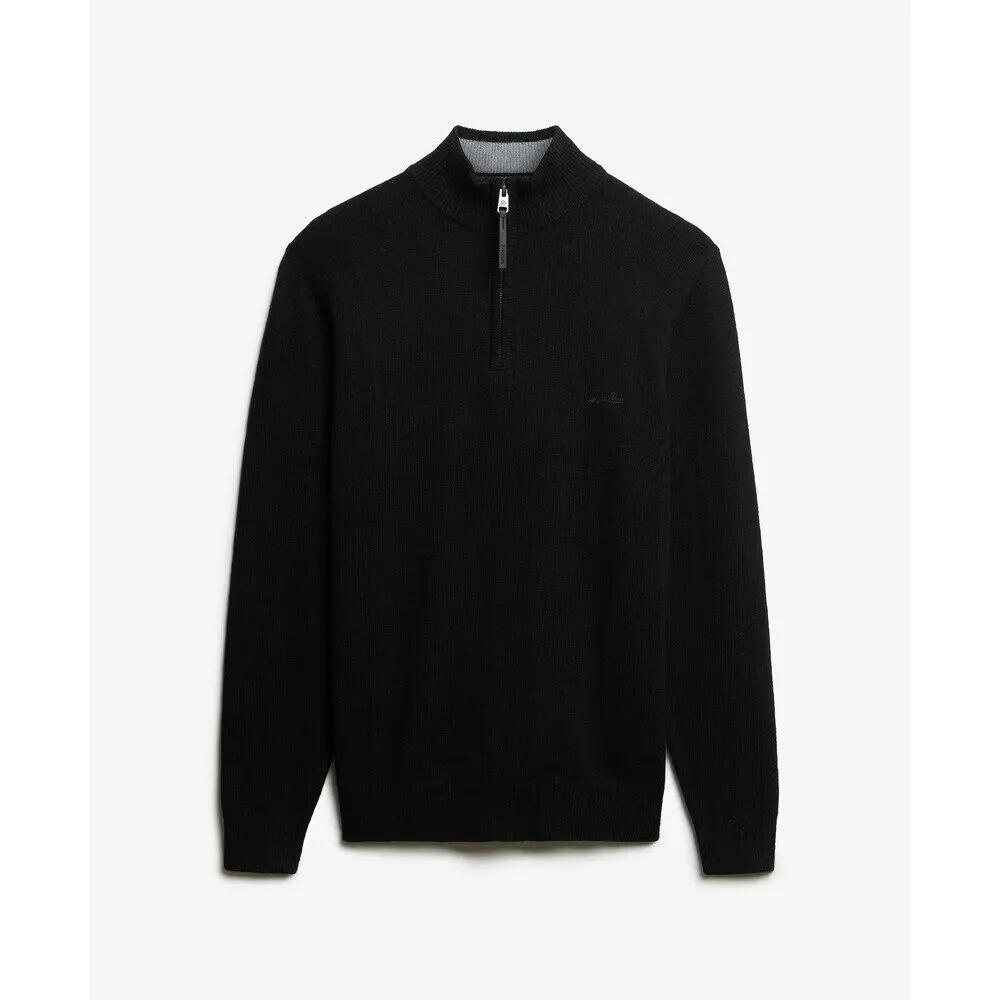 Wool blend jumper with a funnel neck Superdry