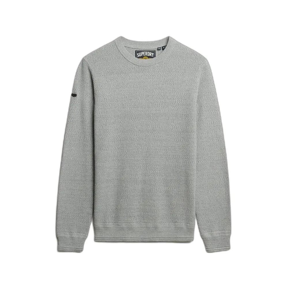 Lightweight textured cotton sweater Superdry