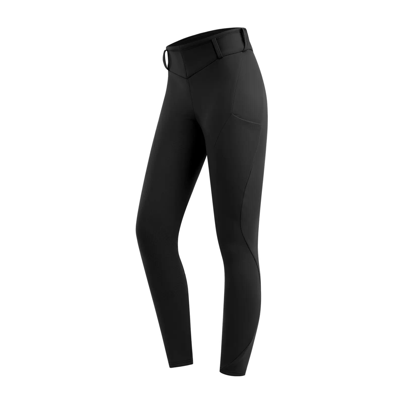Damskie legginsy jeździeckie z pełną przyczepnością ELT Rena thermique
