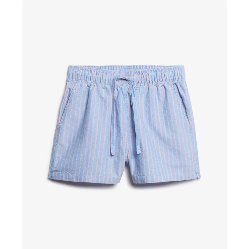 Short elasticizzato a righe in cotone biologico donna Superdry 2/7