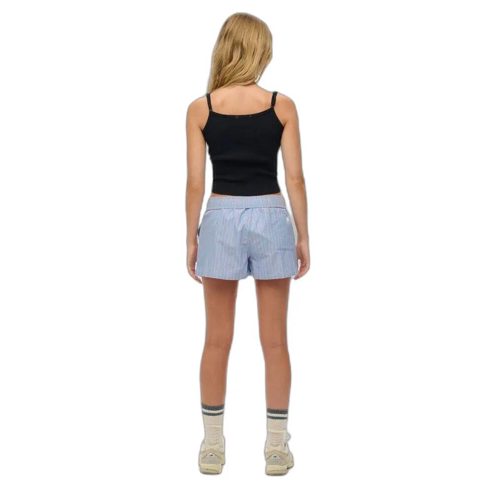 Short elasticizzato a righe in cotone biologico donna Superdry 7/7