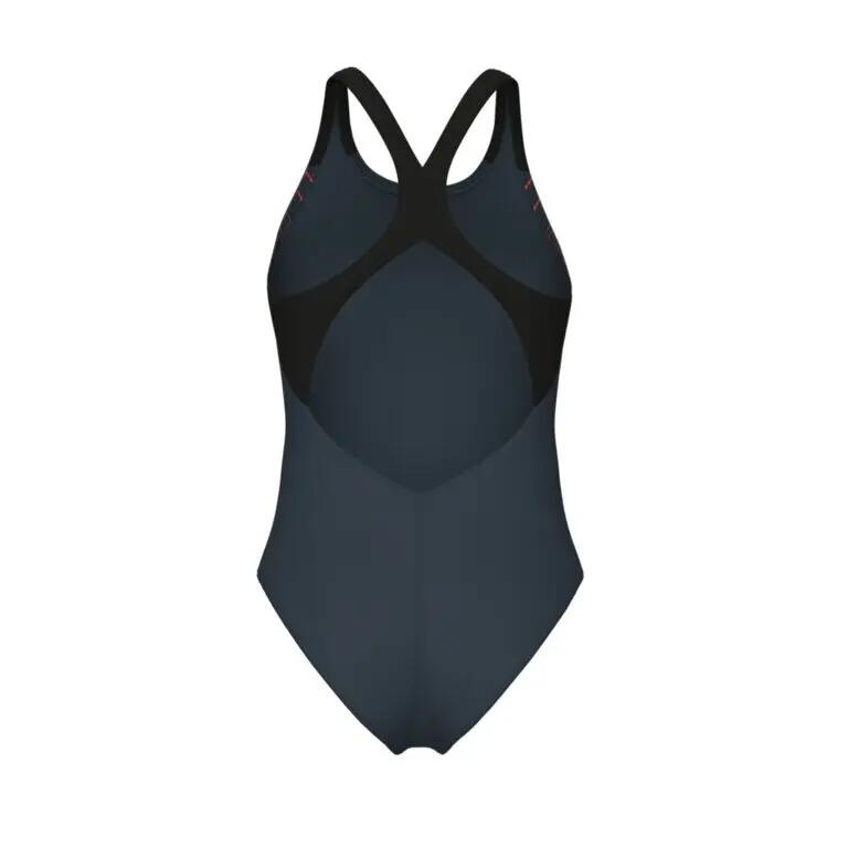 Maillot de bain 1 pièce femme Arena Grid V Back Graphic 2/5