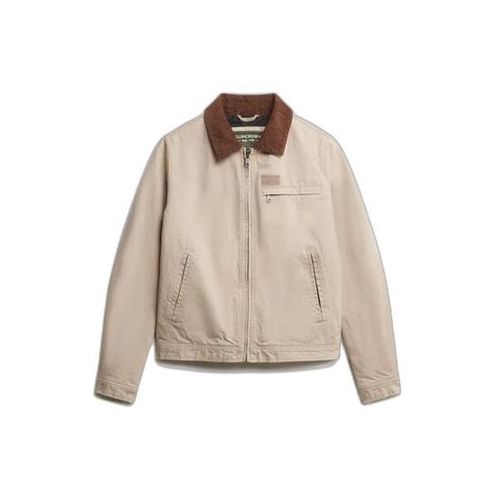 Veste à col en velours femme Superdry Quilt Ranch