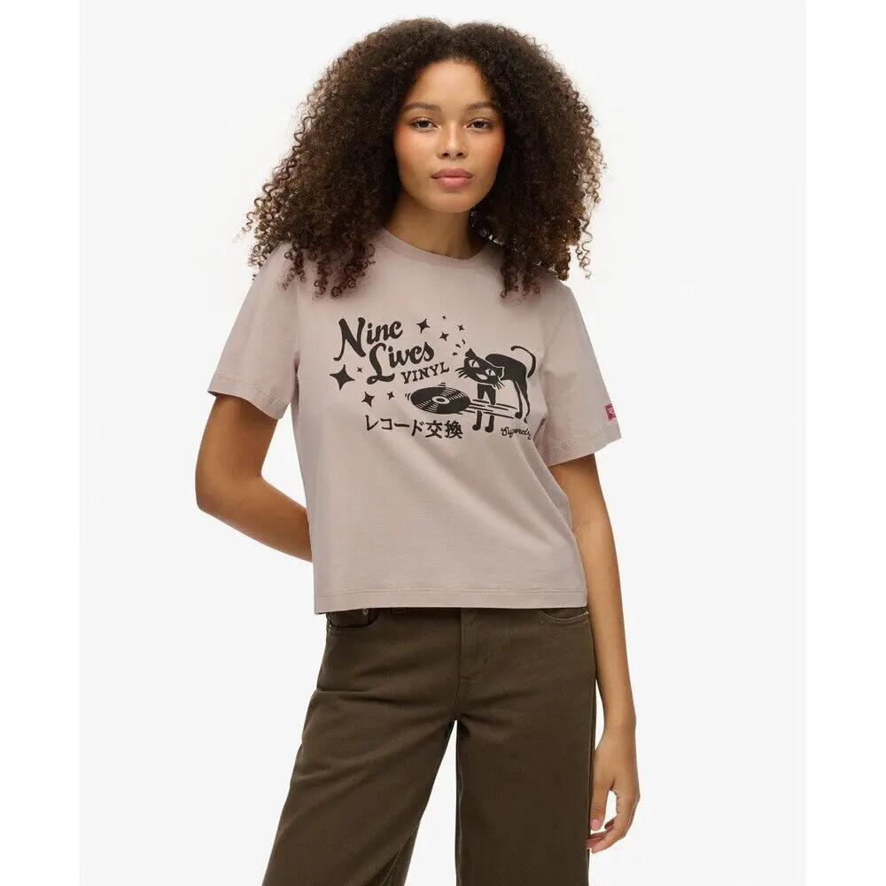 T-shirt da donna Superdry Roadside Trade 3/7