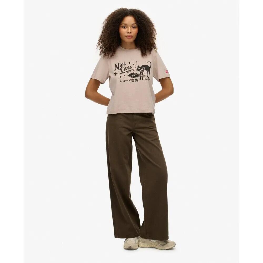 T-shirt da donna Superdry Roadside Trade 2/7