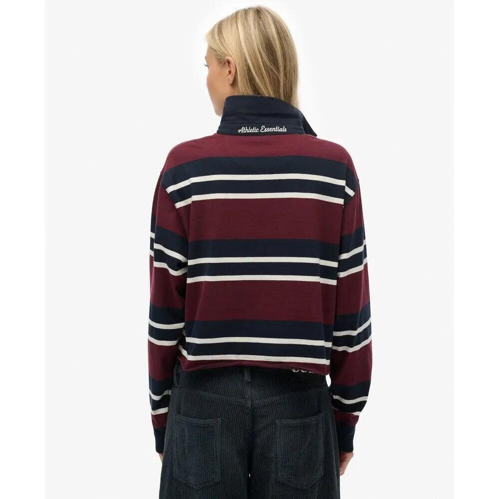 Polo manches longues femme Superdry Athletic Essentials Stripe 5/6