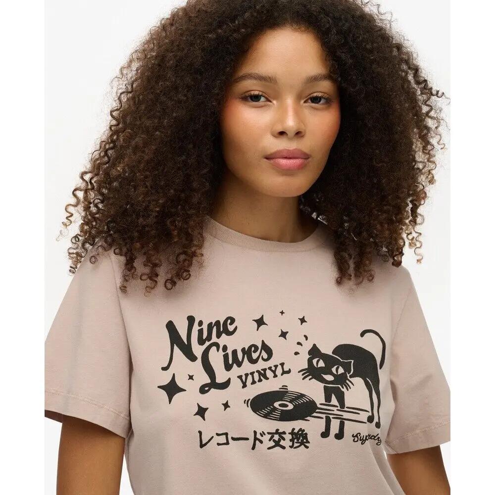 T-shirt da donna Superdry Roadside Trade 6/7