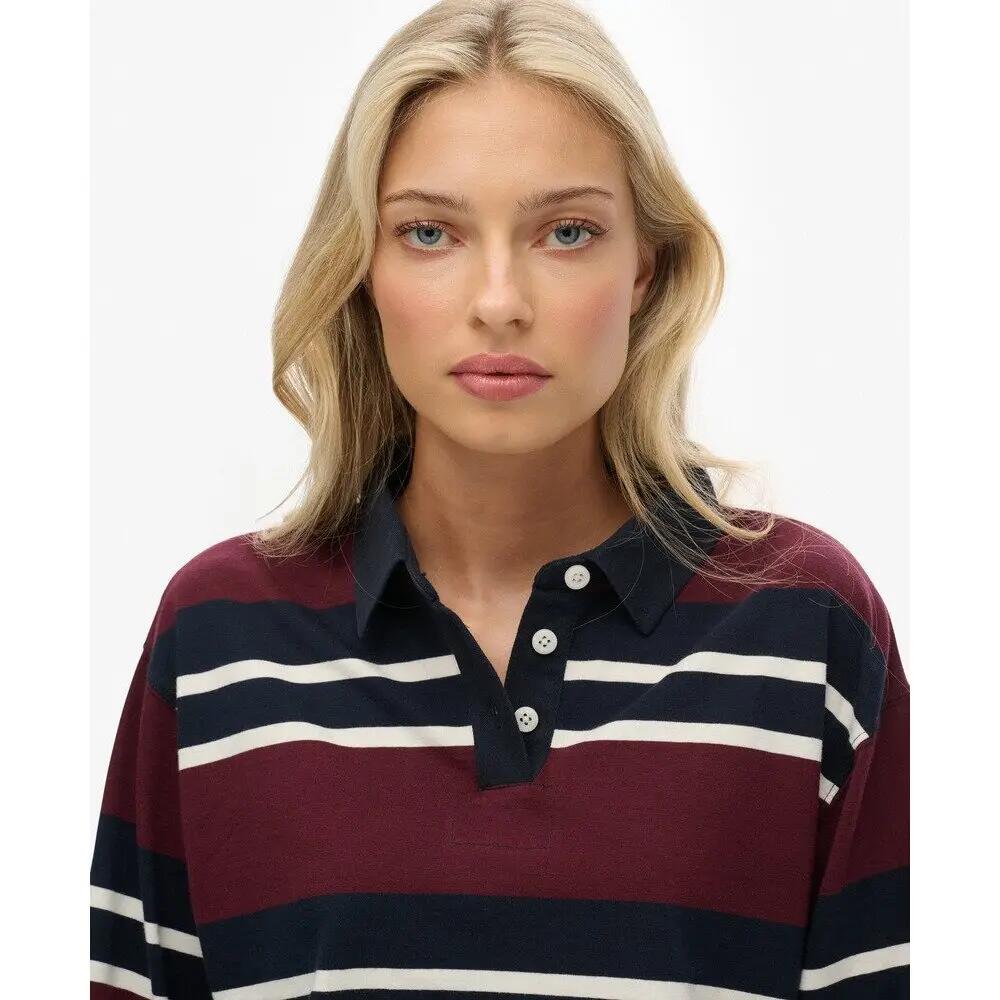 Polo manches longues femme Superdry Athletic Essentials Stripe 6/6
