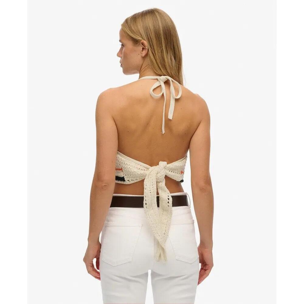 Débardeur à dos nu en crochet femme Superdry 4/7