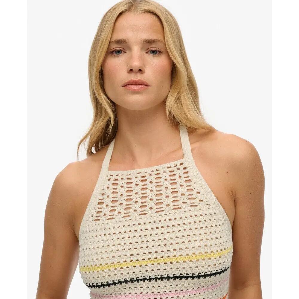 Débardeur à dos nu en crochet femme Superdry 6/7