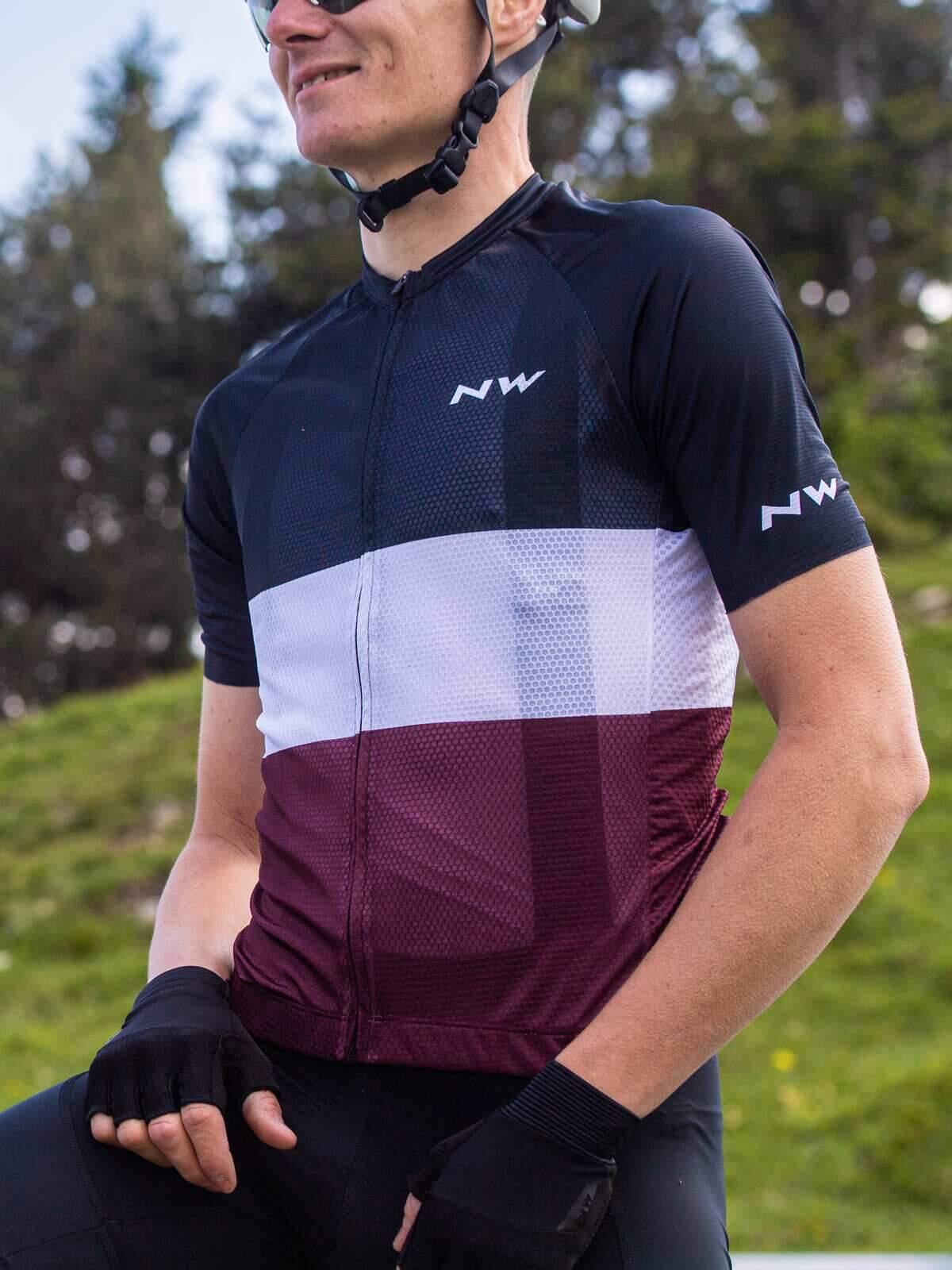 Koszulka rowerowa męskie NORTHWAVE BLADE AIR JERSEY SHORT SLEEVE 2/3