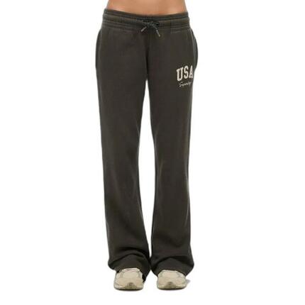 Spodnie dresowe dla kobiet z szerokimi nogawkami Superdry Athletic Essentials