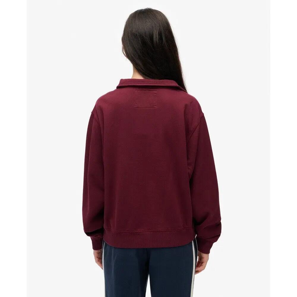Sweatshirt à col rond zippé femme Superdry Athletic Essentials 4/5