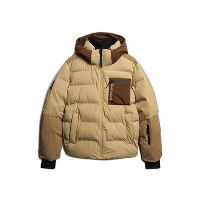 Hooded jacket superdry block
