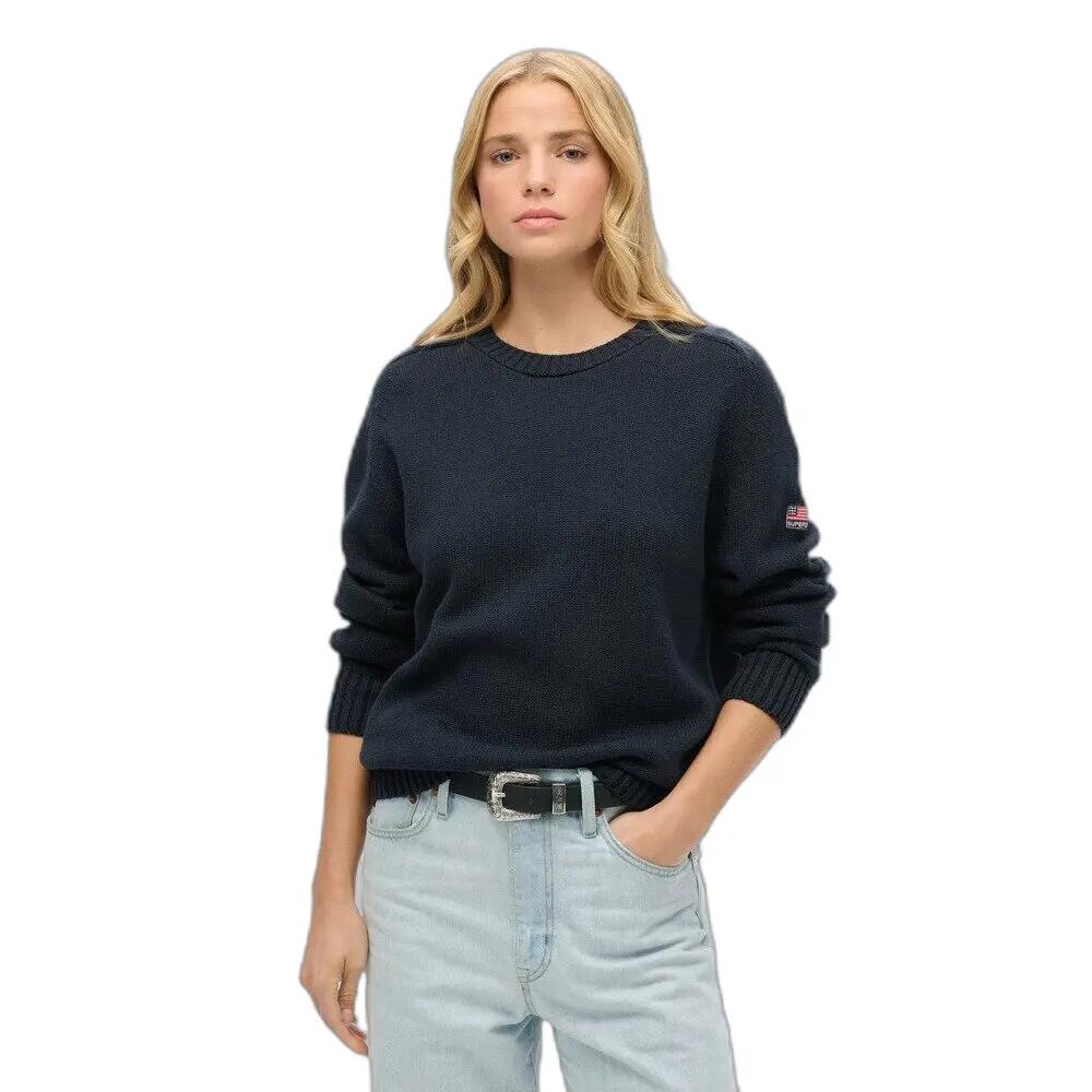Jersey de cuello redondo para mujer Superdry slouchy 2/6