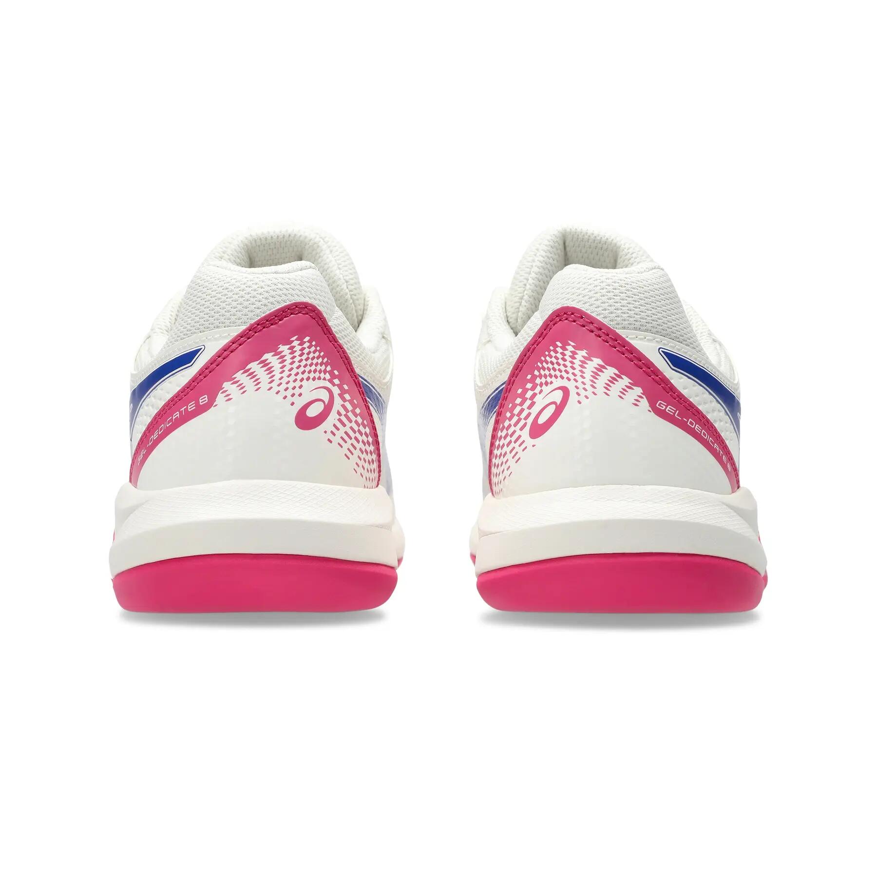 Chaussures de tennis femme Asics Gel-dedicate 8 Indoor 6/7