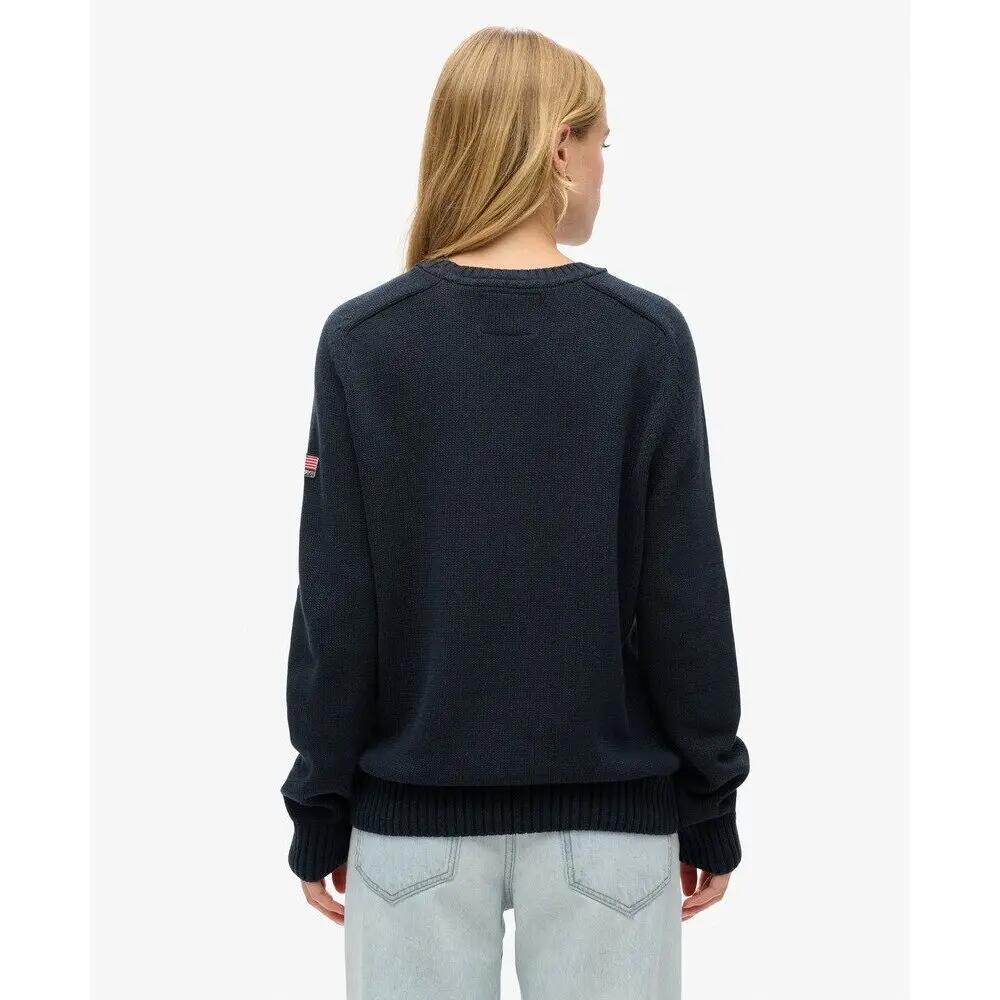 Jersey de cuello redondo para mujer Superdry slouchy 4/6