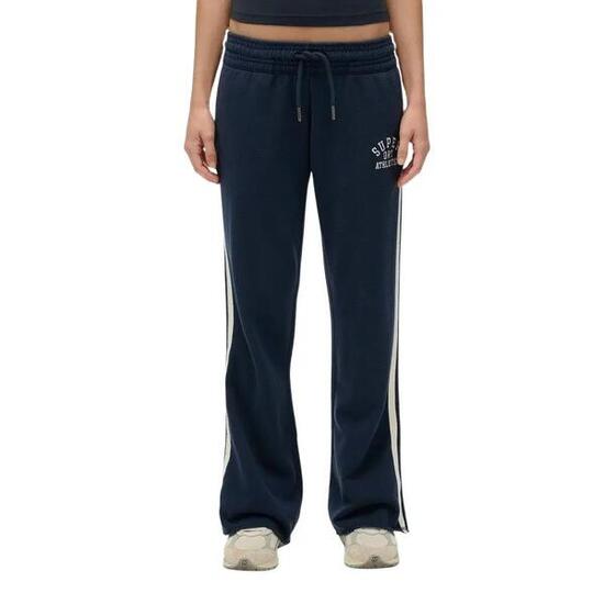 Spodnie dresowe dla kobiet z szerokimi nogawkami Superdry Athletic Essentials