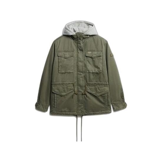 Chaqueta con capucha Superdry Borg Military
