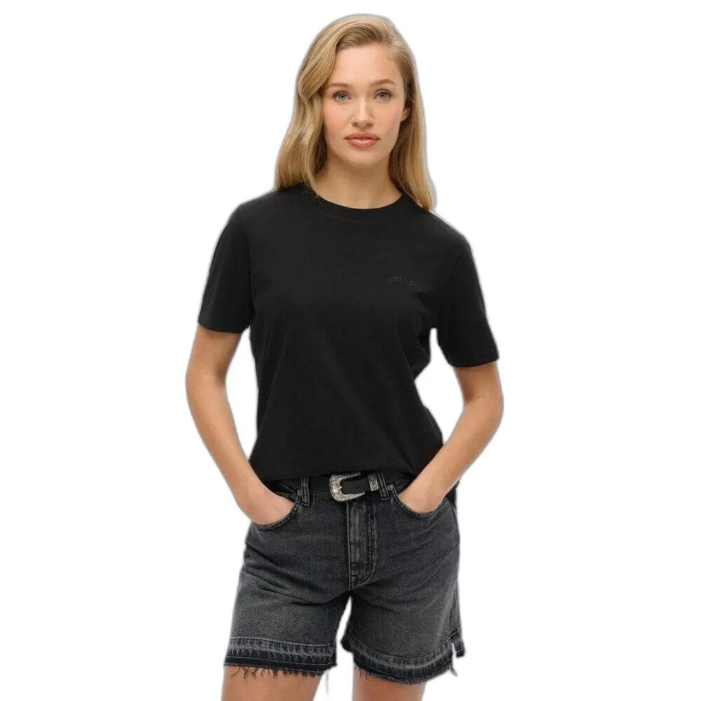 T-Shirt mit gesticktem Logo Damen Superdry Essential 2/6