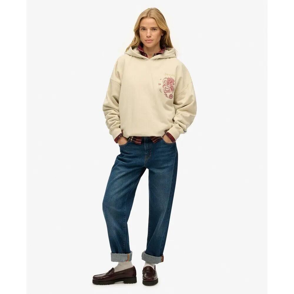 Sweatshirt à capuche oversize femme Superdry Tokyo Narrative 3/6