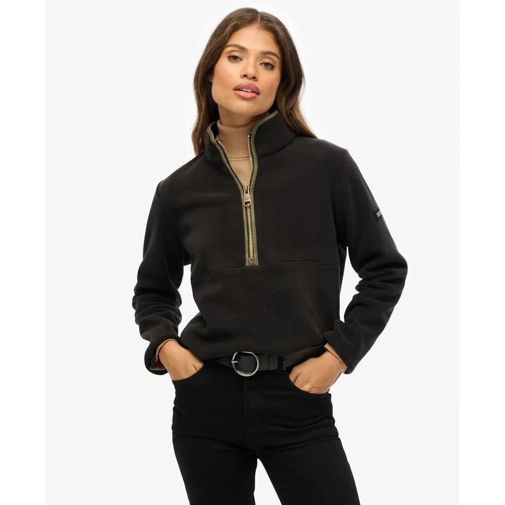 Polaire 1/2 zip femme Superdry Estate 2/6